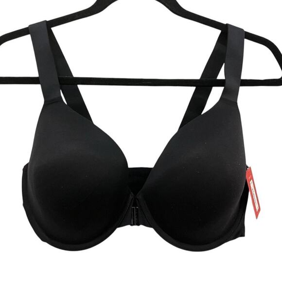 SPANX Black Bra-Llelujah Lightly Lined Full Coverage Bra - T-Shirt Bra 38D NWT - Picture 1 of 6